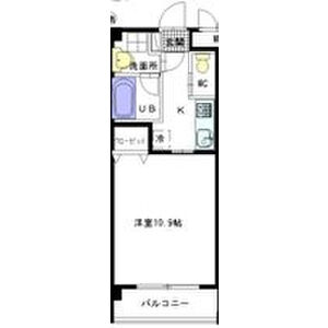 BROWNIE・302号室の間取り