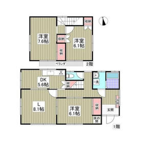 リブレス村田町戸建の間取り