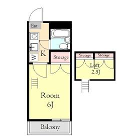 コリーヌ・Fの間取り