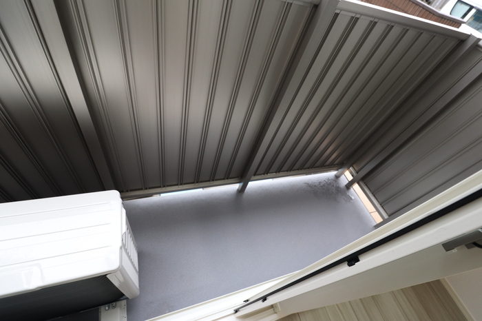 12/27 バルコニー