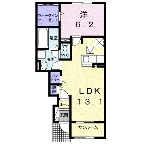 コスタⅡの間取り