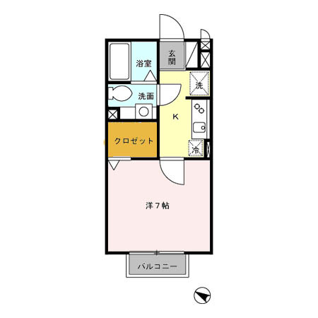 メゾン エスポアールの間取り