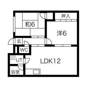プリンセス高屋の間取り
