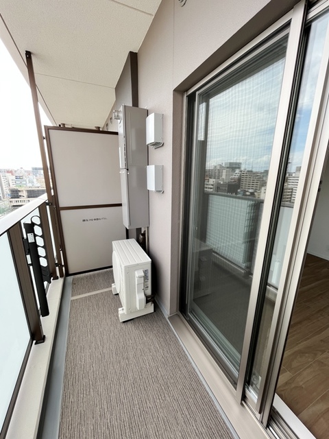 12/22 バルコニー