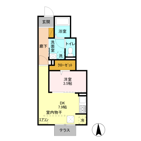 クレセントの間取り