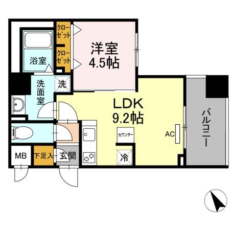 シトラスガーデンの間取り