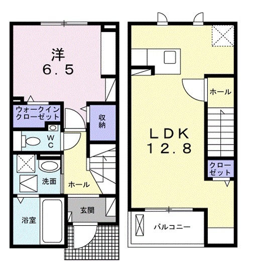 クラッシーコートの間取り