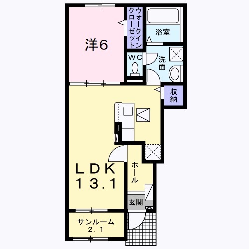 セラリーレイスの間取り