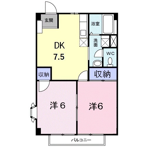 グリーン・ヒルの間取り