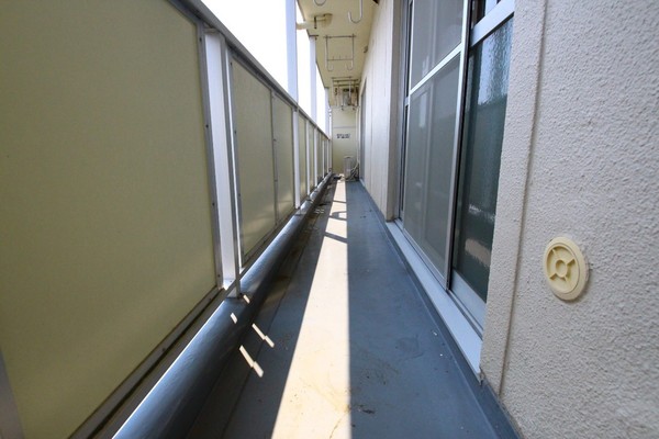 12/24 バルコニー