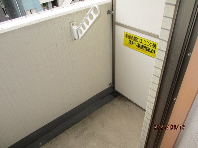 10/22 バルコニー