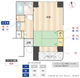メインステージ江戸川橋の間取り
