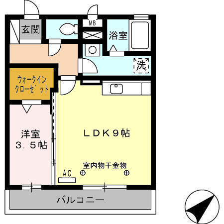 アバンサールの間取り