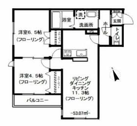 ムーンライト コントラバスの間取り