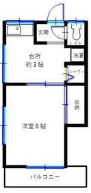 原第2アパートの間取り