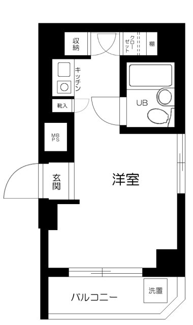 井荻ホームズの間取り