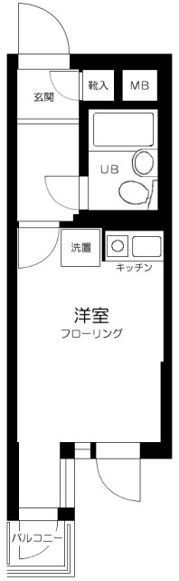 ライオンズマンション上池台第2の間取り