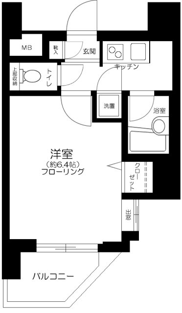 パレステュディオ芝浦(Tokyo Bay)の間取り
