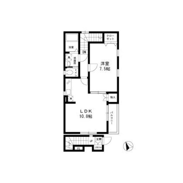 メゾン太陽Iの間取り