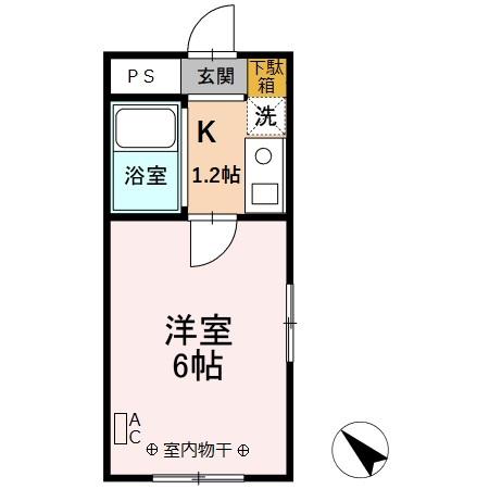 ベルメゾン土屋の間取り