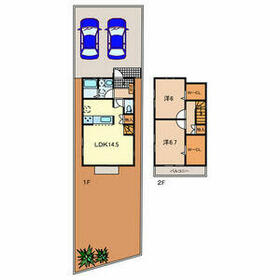 鹿手袋七丁目戸建　7区画の間取り