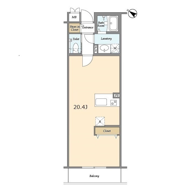 BLESS北新宿の間取り