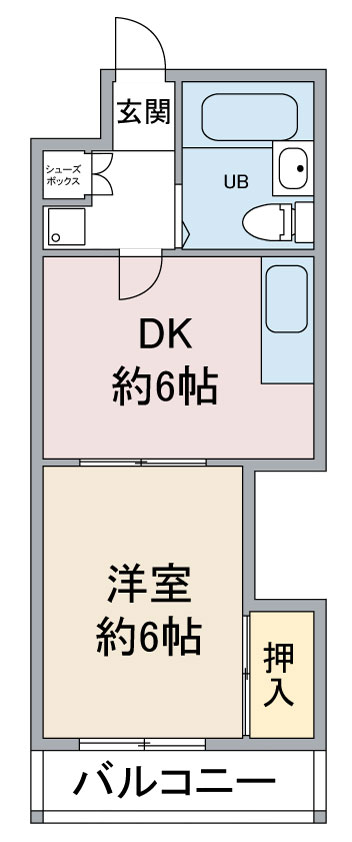 イワタビルの間取り