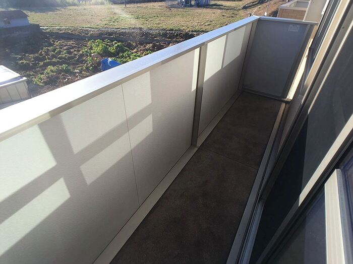 12/21 バルコニー