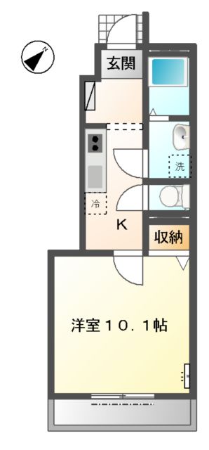 ノース アイリスの間取り