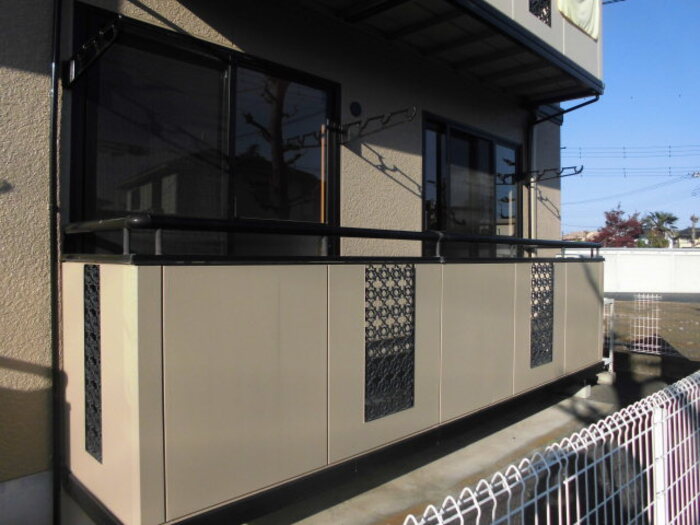 12/28 バルコニー