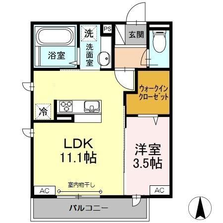 リクラインの間取り