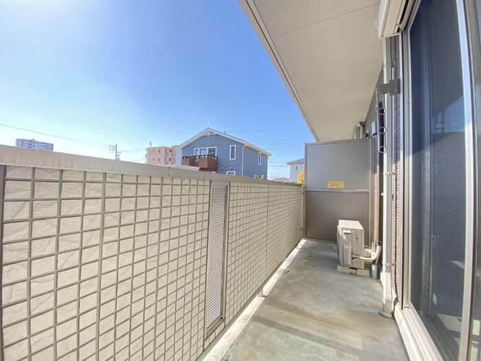 12/27 バルコニー