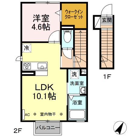 Forte IVの間取り