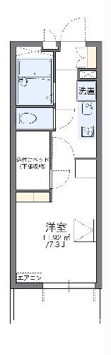 レオパレスPINEの間取り