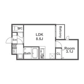 アヴェニール蛍池南町の間取り