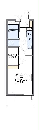 レオパレス中島町の間取り