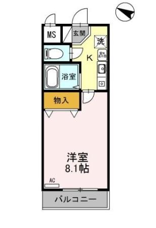 ルミエール・マゴジIの間取り