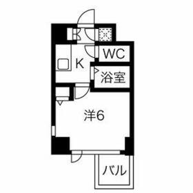 スパシエルクス門前仲町の間取り