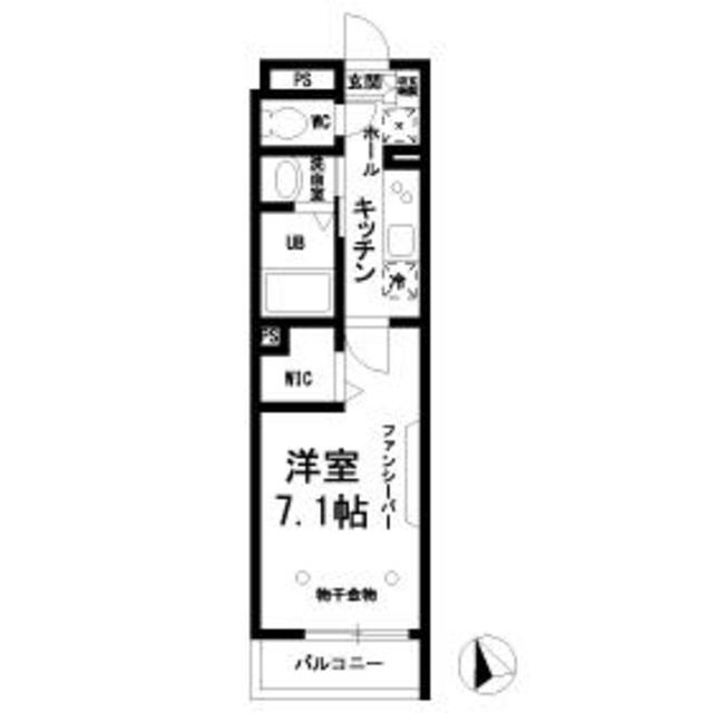 Liaison Home 戸山公園の間取り