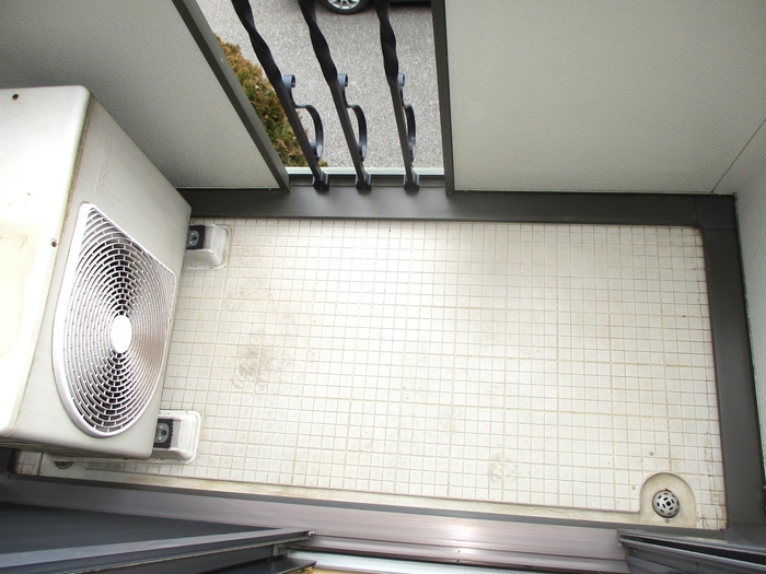 12/27 バルコニー