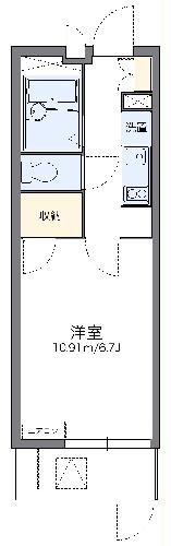 レオパレストウメイの間取り