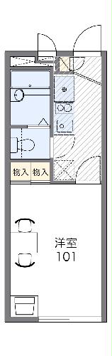 レオパレスヴィーナスの間取り