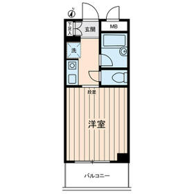 アーバンライフ鹿島・0303号室の間取り