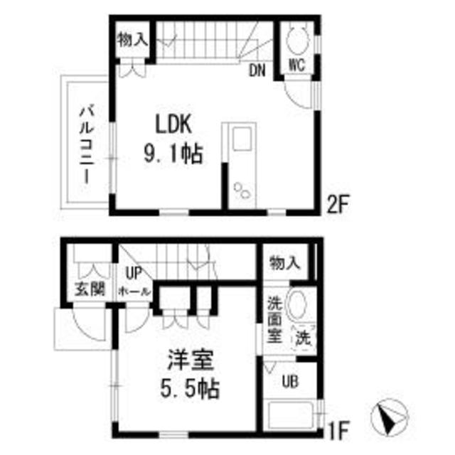 Ｖｉｌｌａ　Ｋの間取り