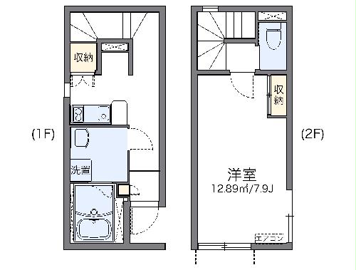 レオネクストすずⅡの間取り