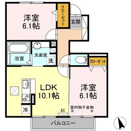 2/24 間取