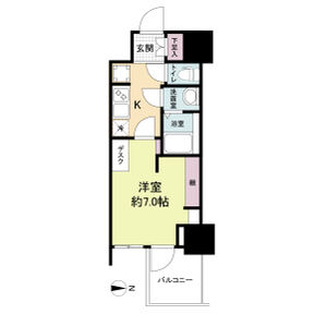 WORVE大阪本町の間取り