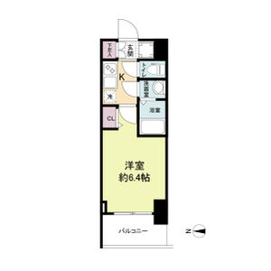 WORVE大阪本町の間取り