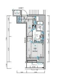 メインステージ入谷Ⅱの間取り