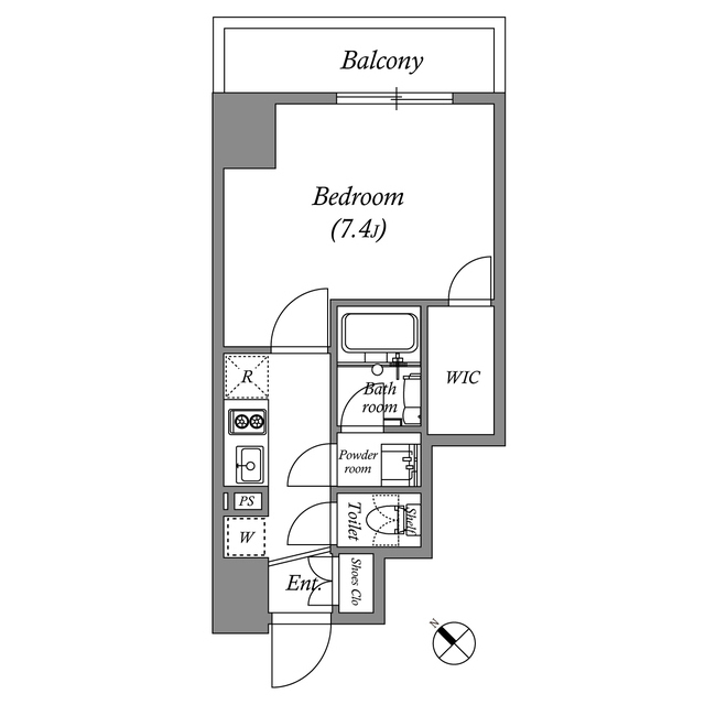 GRAN PASEO 巣鴨Ⅱの間取り